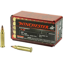 Winchester Varmint LF Ammunition - 17 HMR - 15.5 Grain Polymer Tip NTX - 50 Rounds - Brass Case Winchester Varmint LF Ammunition - 17 HMR - 15.5 Grain Polymer Tip NTX - 50 Rounds - Brass Case
