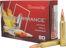 Hornady Superformance Ammunition - 7mm Remington Magnum - 162 Grain SST - 20 Rounds - Brass Case Hornady Superformance Ammunition - 7mm Remington Magnum - 162 Grain SST - 20 Rounds - Brass Case