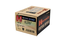 Hornady Critical Defense Ammunition - 45 Long Colt - 185 Grain FTX - 20 Rounds Hornady Critical Defense Ammunition - 45 Long Colt - 185 Grain FTX - 20 Rounds