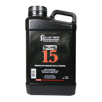 Alliant Reloder 15 Smokeless Powder - 5 Lb. ** ADULT SIGNATURE REQUIRED** SEE DETAILS IN DESCRIPTION Alliant Reloder 15 Smokeless Powder - 5 Lb. ** ADULT SIGNATURE REQUIRED** SEE DETAILS IN DESCRIPTION