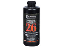 Alliant Reloder 26 Smokeless Powder - 1 Lb. ** ADULT SIGNATURE REQUIRED** SEE DETAILS IN DESCRIPTION Alliant Reloder 26 Smokeless Powder - 1 Lb. ** ADULT SIGNATURE REQUIRED** SEE DETAILS IN DESCRIPTION