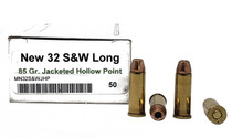 Miwall New Ammunition - 32 S&W Long - 85 Grain XTP Hollow Point - 50 Rounds - Brass Case Miwall New Ammunition - 32 S&W Long - 85 Grain XTP Hollow Point - 50 Rounds - Brass Case