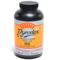 Hodgdon Pyrodex RS Smokeless Powder - 1 Lb. ** ADULT SIGNATURE REQUIRED** SEE DETAILS IN DESCRIPTION Hodgdon Pyrodex RS Smokeless Powder - 1 Lb. ** ADULT SIGNATURE REQUIRED** SEE DETAILS IN DESCRIPTION