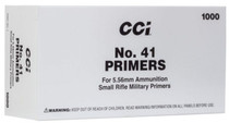 CCI Small Rifle Military Primers No. 41 - 1000 Primers ** ADULT SIGNATURE REQUIRED** SEE DETAILS IN DESCRIPTION CCI Small Rifle Military Primers No. 41 - 1000 Primers ** ADULT SIGNATURE REQUIRED** SEE DETAILS IN DESCRIPTION