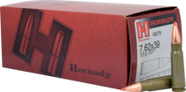 Hornady Ammunition - 7.62x39mm - 123 Grain SST - Steel Case - 50 Rounds Hornady Ammunition - 7.62x39mm - 123 Grain SST - Steel Case - 50 Rounds
