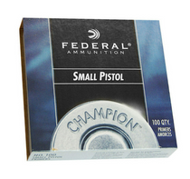 Federal Small Pistol Primers - 5000 Primers ** ADULT SIGNATURE REQUIRED** SEE DETAILS IN DESCRIPTION Federal Small Pistol Primers - 5000 Primers ** ADULT SIGNATURE REQUIRED** SEE DETAILS IN DESCRIPTION