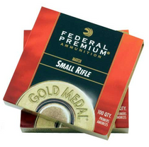 Federal Gold Medal Small Rifle Match Primers - 1000 Primers ** ADULT SIGNATURE REQUIRED** SEE DETAILS IN DESCRIPTION Federal Gold Medal Small Rifle Match Primers - 1000 Primers ** ADULT SIGNATURE REQUIRED** SEE DETAILS IN DESCRIPTION