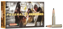 Federal Premium Ammunition - 308 Winchester - 150 Grain Trophy Copper - 20 Rounds - Nickel Plated Brass Case Federal Premium Ammunition - 308 Winchester - 150 Grain Trophy Copper - 20 Rounds - Nickel Plated Brass Case