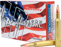 Hornady American Whitetail Ammunition - 270 Winchester - 130 Grain Interlock Spire Point - 20 Rounds Hornady American Whitetail Ammunition - 270 Winchester - 130 Grain Interlock Spire Point - 20 Rounds