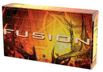 Federal Fusion Ammunition - 338 Winchester Magnum - 225 Grain Fusion Soft Point - 20 Rounds - Brass Case