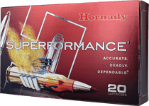 Hornady Superformance Ammunition - 270 Winchester - 130 Grain GMX Lead Free - 20 Rounds - Brass Case