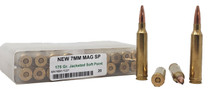 Miwall New Ammunition - 7 MM Remington Magnum - 175 Grain Jacketed Soft Point - 20 Rounds - Brass Case Miwall New Ammunition - 7 MM Remington Magnum - 175 Grain Jacketed Soft Point - 20 Rounds - Brass Case