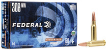 Federal Copper Power-Shok Ammunition - 308 Winchester - 150 Grain Copper Hollow Point - 20 Rounds - Brass Case Federal Copper Power-Shok Ammunition - 308 Winchester - 150 Grain Copper Hollow Point - 20 Rounds - Brass Case
