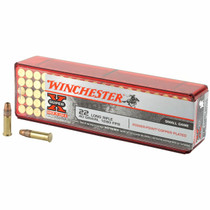 Winchester Super-X Ammunition - 22 Long Rifle - 40 Grain Power Point Copper Plated - 100 Rounds - Brass Case Winchester Super-X Ammunition - 22 Long Rifle - 40 Grain Power Point Copper Plated - 100 Rounds - Brass Case