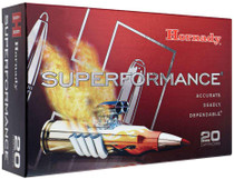 Hornady Superformance Ammunition - 7MM-08 Remington - 139 Grain CX - 20 Rounds - Brass Case