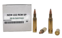 Miwall | 222 Remington 55gr SP | 50 Rounds
