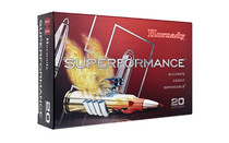 Hornady Superformance Ammunition - 30-06 Springfield - 165 Grain CX - 20 Rounds - Brass Case