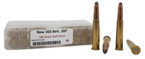 Miwall New Ammunition - 303 British - 180 Grain Jacketed Soft Point - 20 Rounds - Brass Case Miwall New Ammunition - 303 British - 180 Grain Jacketed Soft Point - 20 Rounds - Brass Case