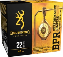 Browning | 22 Long Rifle 40gr RN | 400 Rounds