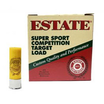 Estate Ammunition - 20 Gauge - 2 3/4" - 7/8 Oz. - 8 Shot - 2 1/2 Dram Eq. - 250 Rounds Estate Ammunition - 20 Gauge - 2 3/4" - 7/8 Oz. - 8 Shot - 2 1/2 Dram Eq. - 250 Rounds