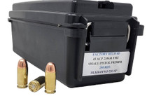 Miwall Reload Small Pistol Primer Ammunition - 45 Auto - 230 Grain Full Metal Jacket - 250 Rounds W/ Free Ammo Can - Brass Case