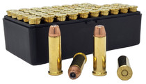 Miwall New Ammunition - 38 Special - 125 Grain Jacketed Hollow Point - 50 Rounds - Brass Case