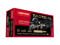 Norma Ammunition - 223 Remington - 55 Grain Full Metal Jacket - 500 Rounds - Case
