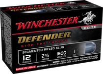 Winchester PDX1 Defender 12 Gauge - 2-3/4" -  1 oz  Segmented Slug  - 10 Rounds Winchester PDX1 Defender 12 Gauge - 2-3/4" -  1 oz  Segmented Slug  - 10 Rounds