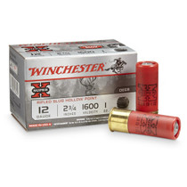 Winchester Super-X Ammunition - 12 Gauge - 2 3/4" - 1 Oz Slug - 15 Rounds Winchester Super-X Ammunition - 12 Gauge - 2 3/4" - 1 Oz Slug - 15 Rounds
