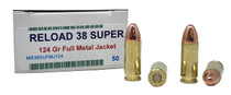 Miwall | 38 Super Auto 124gr FMJ | 50 Rounds
