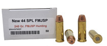 Miwall New Ammunition - 44 S&W Special - 240 Grain Silhouette - 50 Rounds - Brass Case Miwall New Ammunition - 44 S&W Special - 240 Grain Silhouette - 50 Rounds - Brass Case