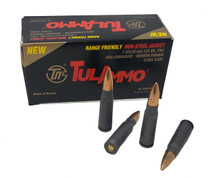 Tula Ammunition - 7.62x39 MM - 122 Grain Copper Full Metal Jacket - 40 Rounds - Steel Case