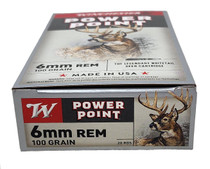 Winchester | 6 MM Remington 100gr SP | 20 Rounds