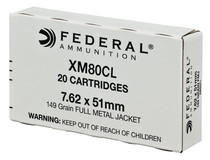 Federal AE Ammunition - 7.62x51 NATO - 149 Grain Full Metal Jacket - 20 Rounds - Brass Case Federal AE Ammunition - 7.62x51 NATO - 149 Grain Full Metal Jacket - 20 Rounds - Brass Case