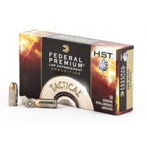 Federal Premium - 380 ACP - 99 Grain HST Jacketed Hollow Point - 50 Rounds - Nickel Plated Brass Case Federal Premium - 380 ACP - 99 Grain HST Jacketed Hollow Point - 50 Rounds - Nickel Plated Brass Case