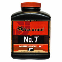 Accurate No. 7 Smokeless Powder - 1 Lb. ** ADULT SIGNATURE REQUIRED** SEE DETAILS IN DESCRIPTION Accurate No. 7 Smokeless Powder - 1 Lb. ** ADULT SIGNATURE REQUIRED** SEE DETAILS IN DESCRIPTION