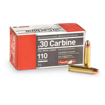 Aguila | 30 Carbine 110gr FMJ | 50 Rounds