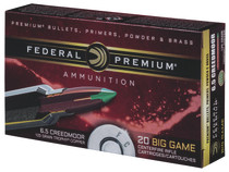 Federal Premium Ammunition - 6.5 Creedmoor - 120 Grain Trophy Copper - 20 Rounds Federal Premium Ammunition - 6.5 Creedmoor - 120 Grain Trophy Copper - 20 Rounds
