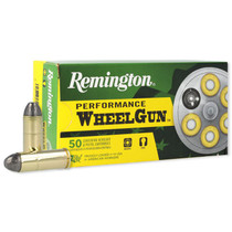Remington Performance Wheel Gun Ammunition - 45 Long Colt - 250 Grain Lead Round Nose - 50 Rounds Remington Performance Wheel Gun Ammunition - 45 Long Colt - 250 Grain Lead Round Nose - 50 Rounds
