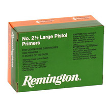 Remington 2 1/2 Large Pistol Primers 1000 Primers