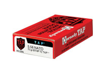 Hornady 5.56 NATO 75 Grain BTHP T2 TAP LE - 200 Rounds - Brass Case
