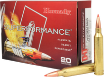 Hornady Superformance SST Ammunition - 7 MM Remington Magnum - 154 Grain SST - 20 Rounds - Brass Case Hornady Superformance SST Ammunition - 7 MM Remington Magnum - 154 Grain SST - 20 Rounds - Brass Case