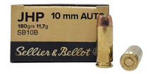 Sellier & Bellot Ammunition - 10 MM Auto - 180 Grain Jacketed Hollow Point - 50 Rounds Sellier & Bellot Ammunition - 10 MM Auto - 180 Grain Jacketed Hollow Point - 50 Rounds
