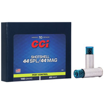 CCI Shotshell Ammunition -  44 Magnum/ Special - #9 Shot - 10 Rounds