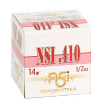 Nobel Sport Ammunition - 410 Bore - 2 1/2" - Max Dram EQ. - 7 1/2 Lead Shot - 250 Rounds Nobel Sport Ammunition - 410 Bore - 2 1/2" - Max Dram EQ. - 7 1/2 Lead Shot - 250 Rounds