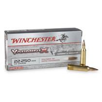 Winchester Varmint-X Ammunition - 22-250 Remington - 55 Grain Polymer Tip - 20 Rounds Winchester Varmint-X Ammunition - 22-250 Remington - 55 Grain Polymer Tip - 20 Rounds