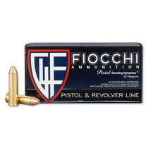 Fiocchi Ammunition - 357 Magnum - 142 Grain Full Metal Jacket - 50 Rounds - Brass Case Fiocchi Ammunition - 357 Magnum - 142 Grain Full Metal Jacket - 50 Rounds - Brass Case