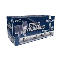 Fiocchi | 204 Ruger 32 Grain V Max | 50 Rounds