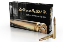 Sellier & Bellot Ammunition - 303 British - 150 Grain Soft Point - 20 Rounds - Brass Case Sellier & Bellot Ammunition - 303 British - 150 Grain Soft Point - 20 Rounds - Brass Case