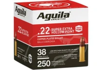 Aguila | 22 Long Rifle 38gr HP | 250 Rounds